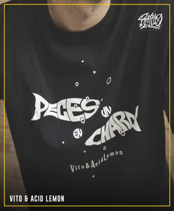 Camiseta "Peces en un charco"