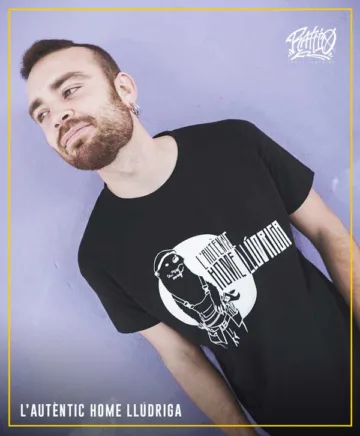 Camiseta "L'Autèntic Home Llúdriga"