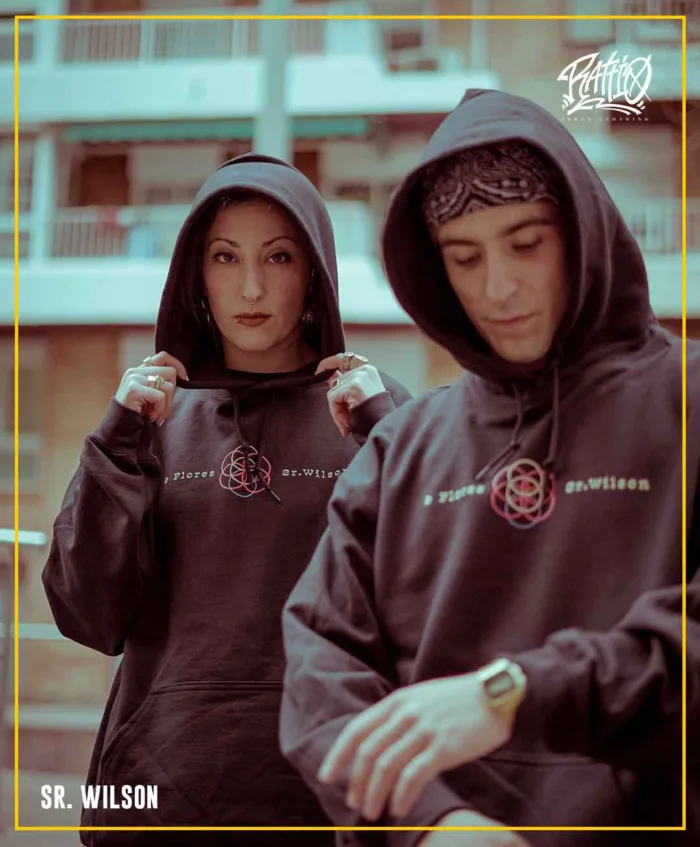 Sudadera Sr Wilson "4 Flores"