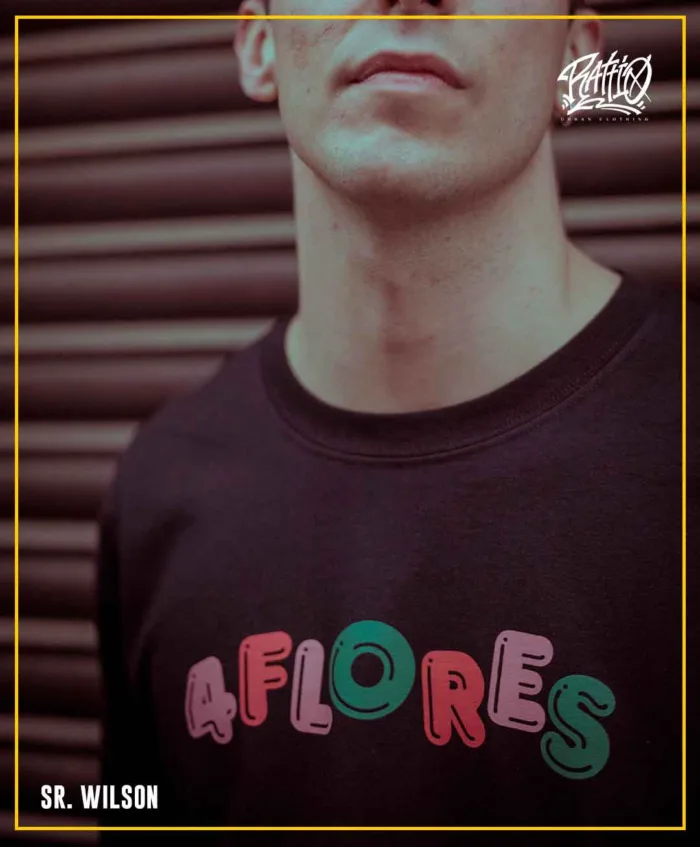 Camiseta Sr Wilson "Flor" - Imagen 3
