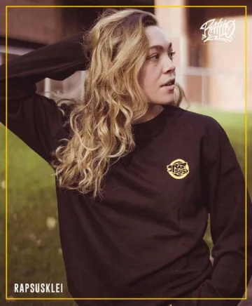 Sudadera unisex negra 60 Veces
