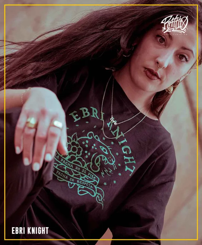 Camiseta "La Pacha" Ebri Knight