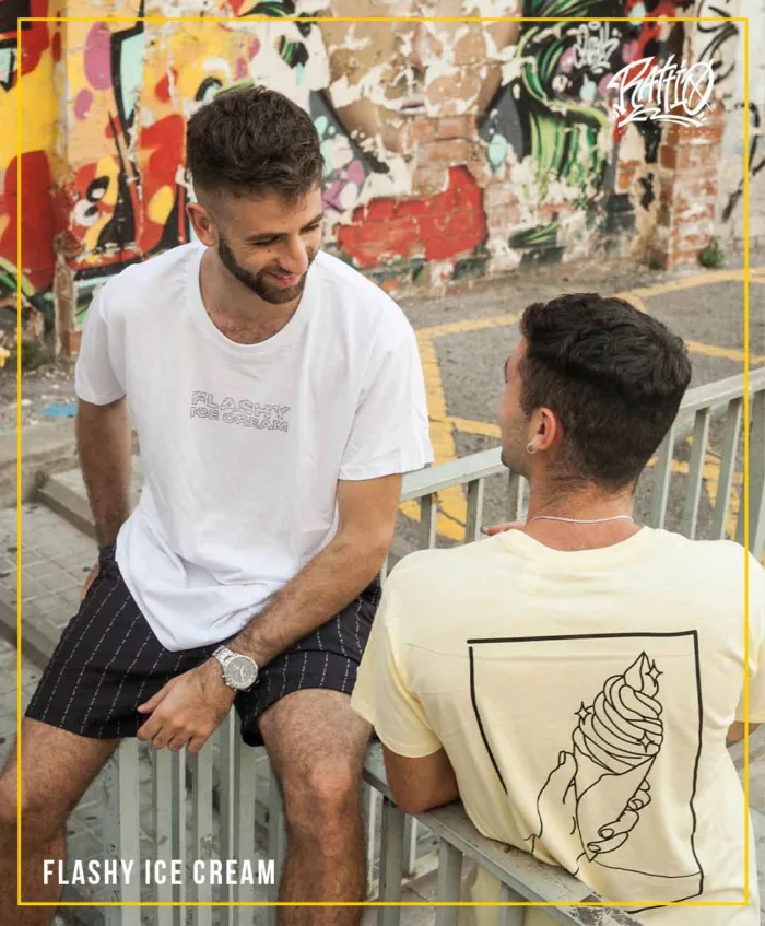 Camiseta "Flashy Ice Cream"