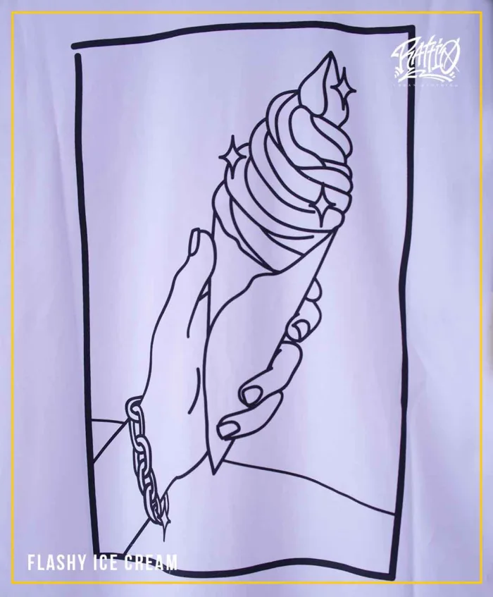 Camiseta "Flashy Ice Cream" - Imagen 6