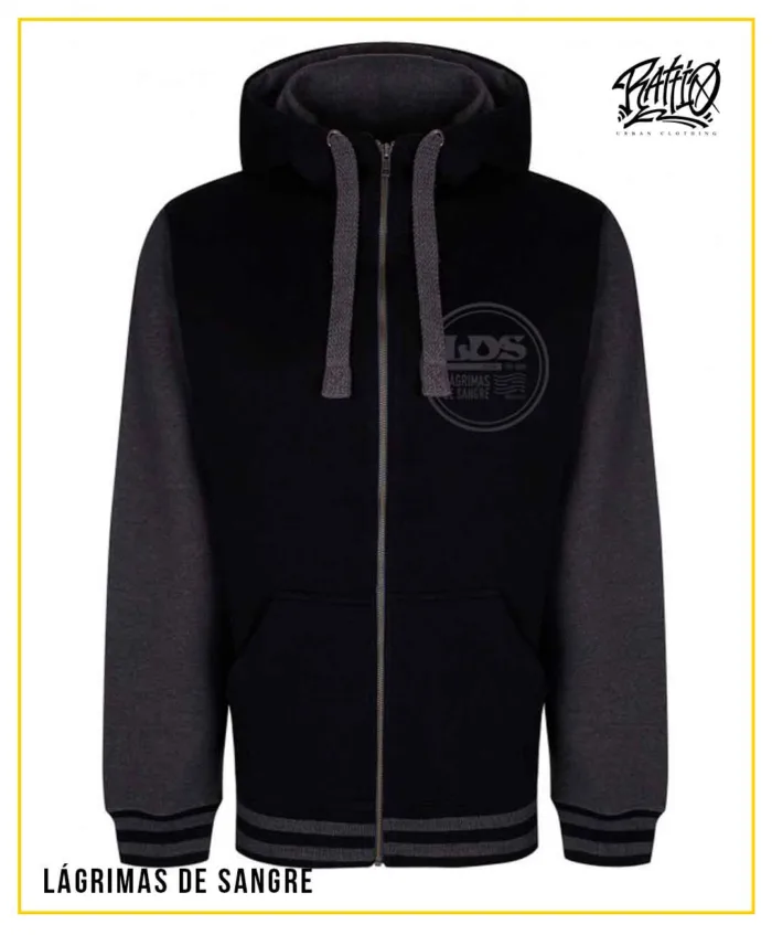 Sudadera con cremallera "Volver"