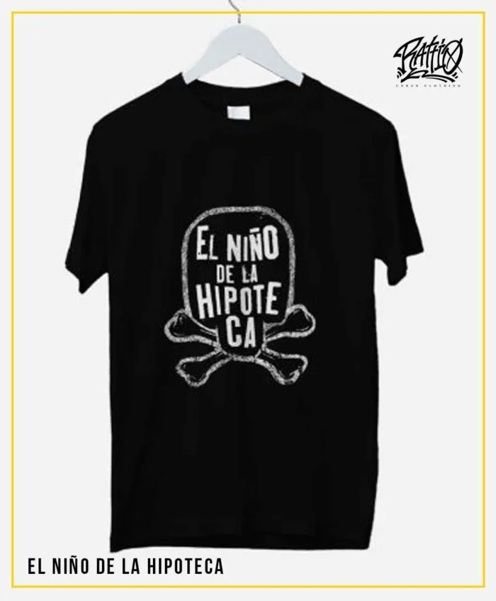Camiseta "Calavera" NEGRO