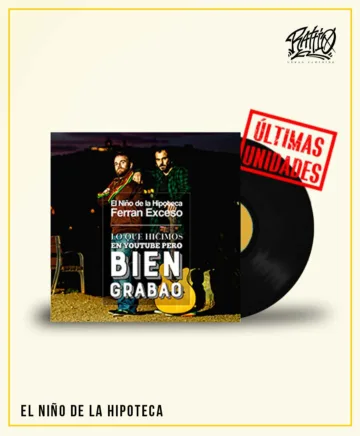 Vinilo "Lo que hicimos en YouTube pero bien grabao" - Edición Coleccionista
