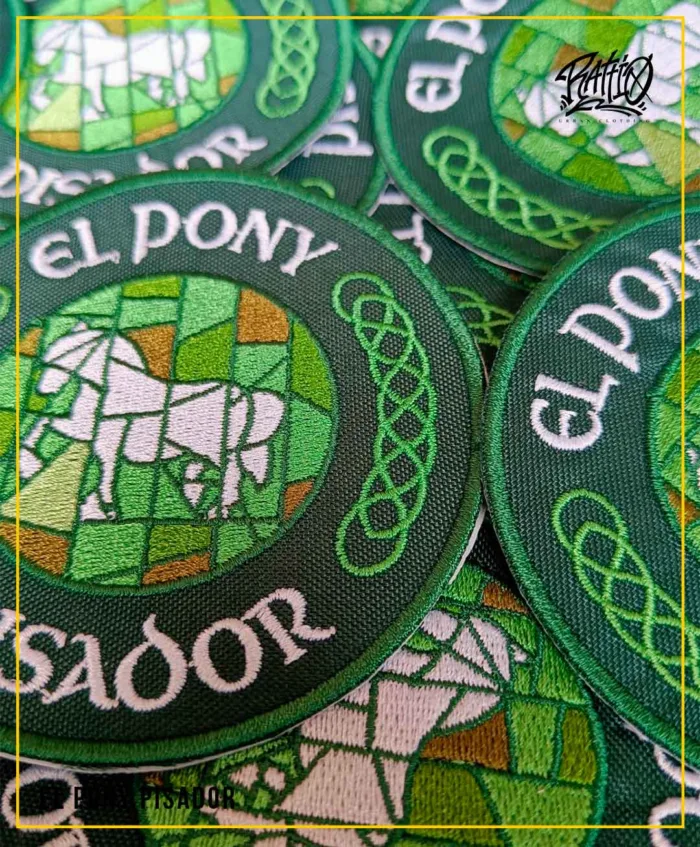 Pedaç termoadhesiu "El Pony Pisador" - Imagen 2