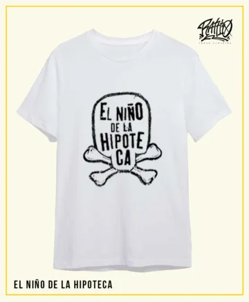 Camiseta "Calavera" BLANCO