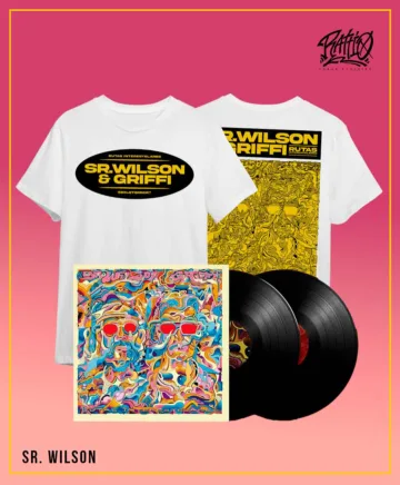 Pack camiseta + vinilo "Rutas Interestelares"