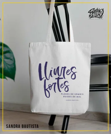 Totebag "Lliures, fortes"