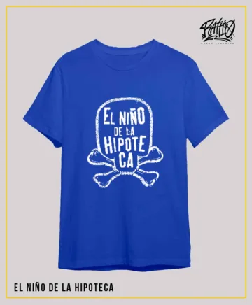 Camiseta "Calavera" AZUL