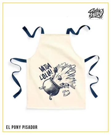 Davantal infantil "Vatua l'Olla!"